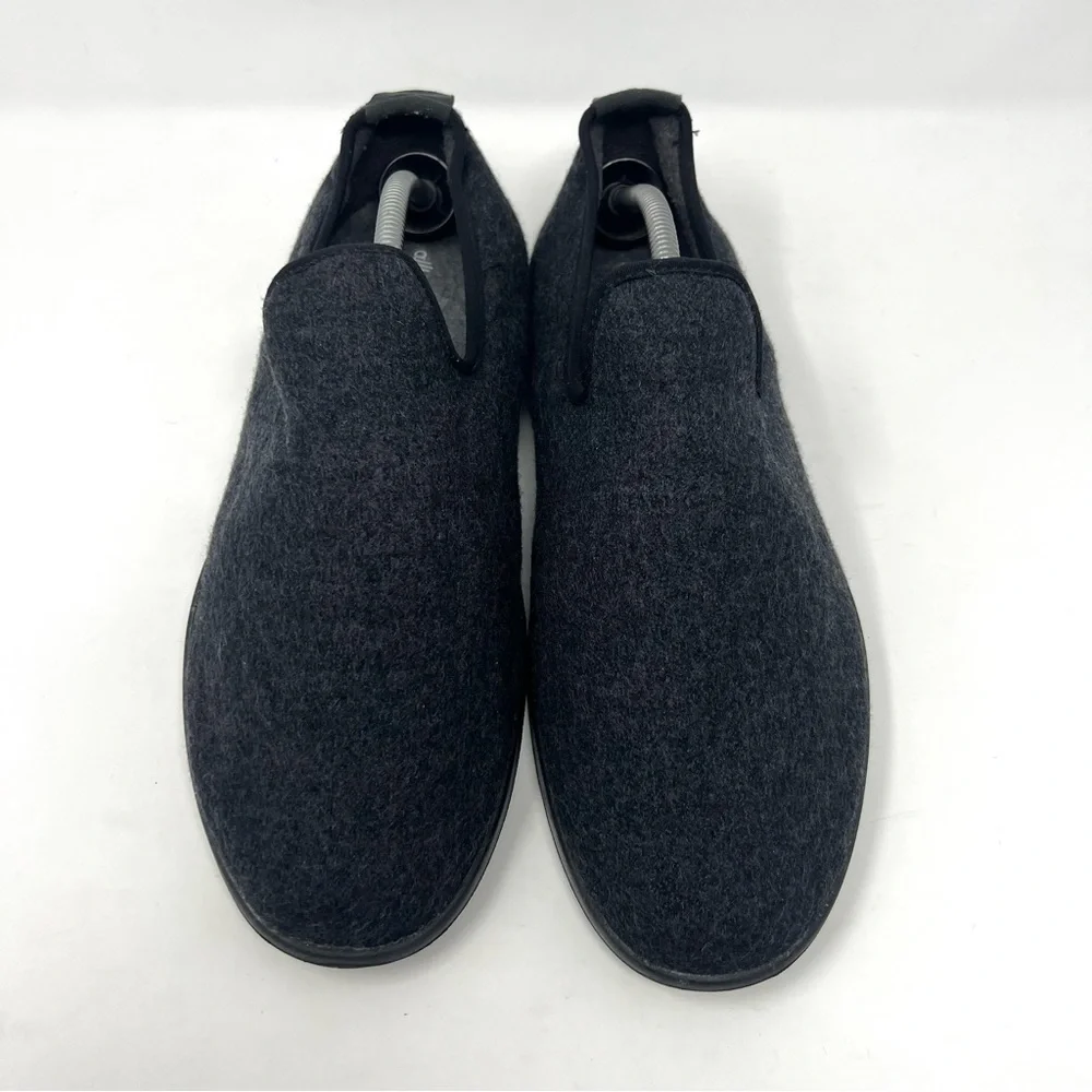 Allbirds Men’s Merino Wool Loungers Sz 12 Slip On Shoe Charcoal Grey Sneaker GUC